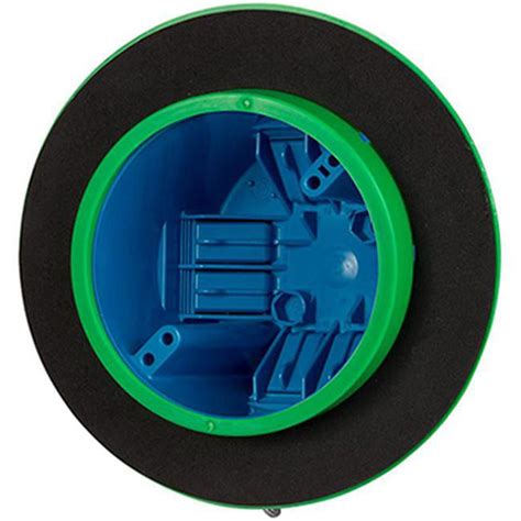 draft seal electrical boxes|Madison Electric Draft Seal Round PVC Draft Seal Kit Black/Green.